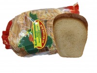 Хлеб пшеничный белый формовой 0,600 кг нарезанный СТО 0197466257-001-2016 время вып.4ч. срок реал.72 ч.